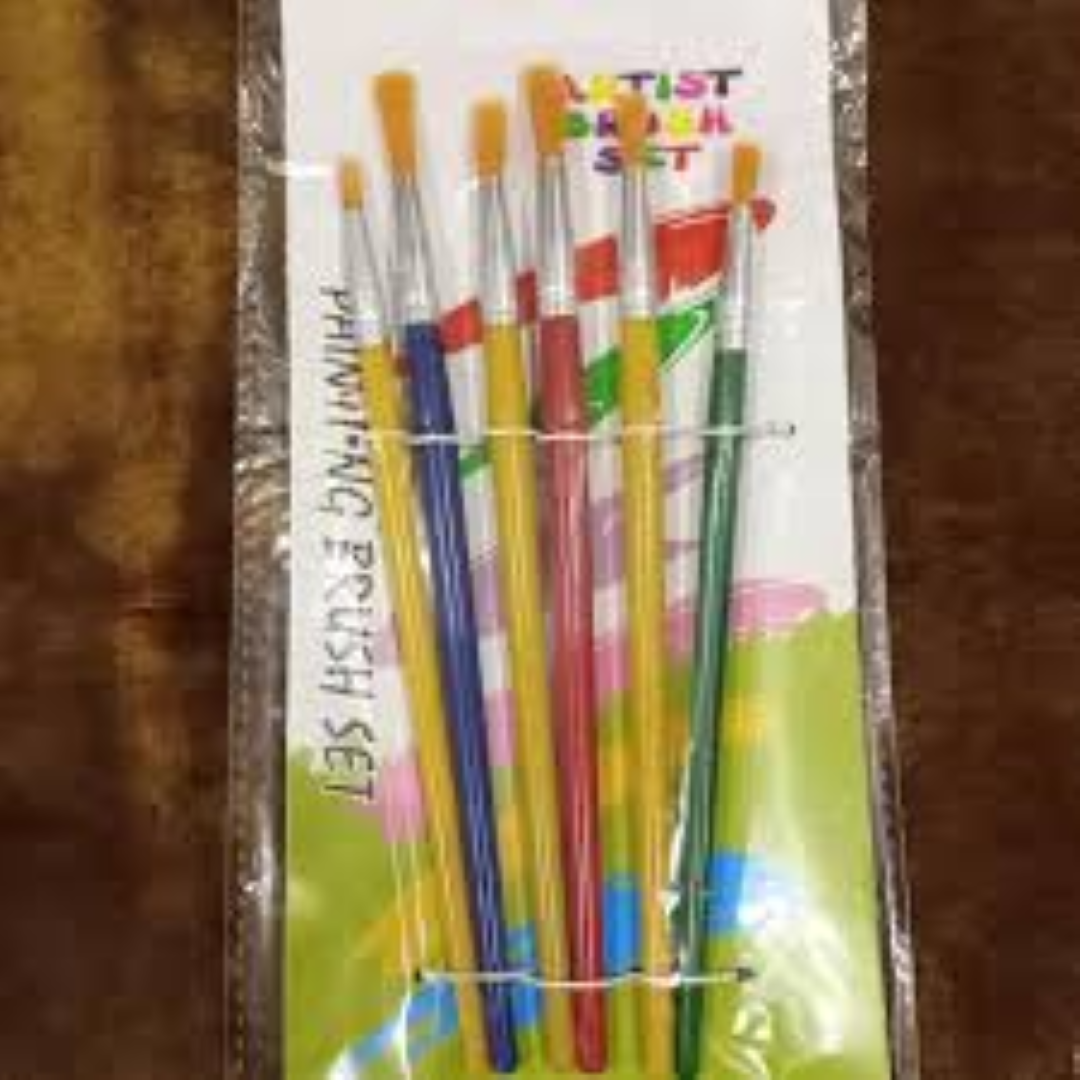 PAINT BRUSH 6 COLOUR 